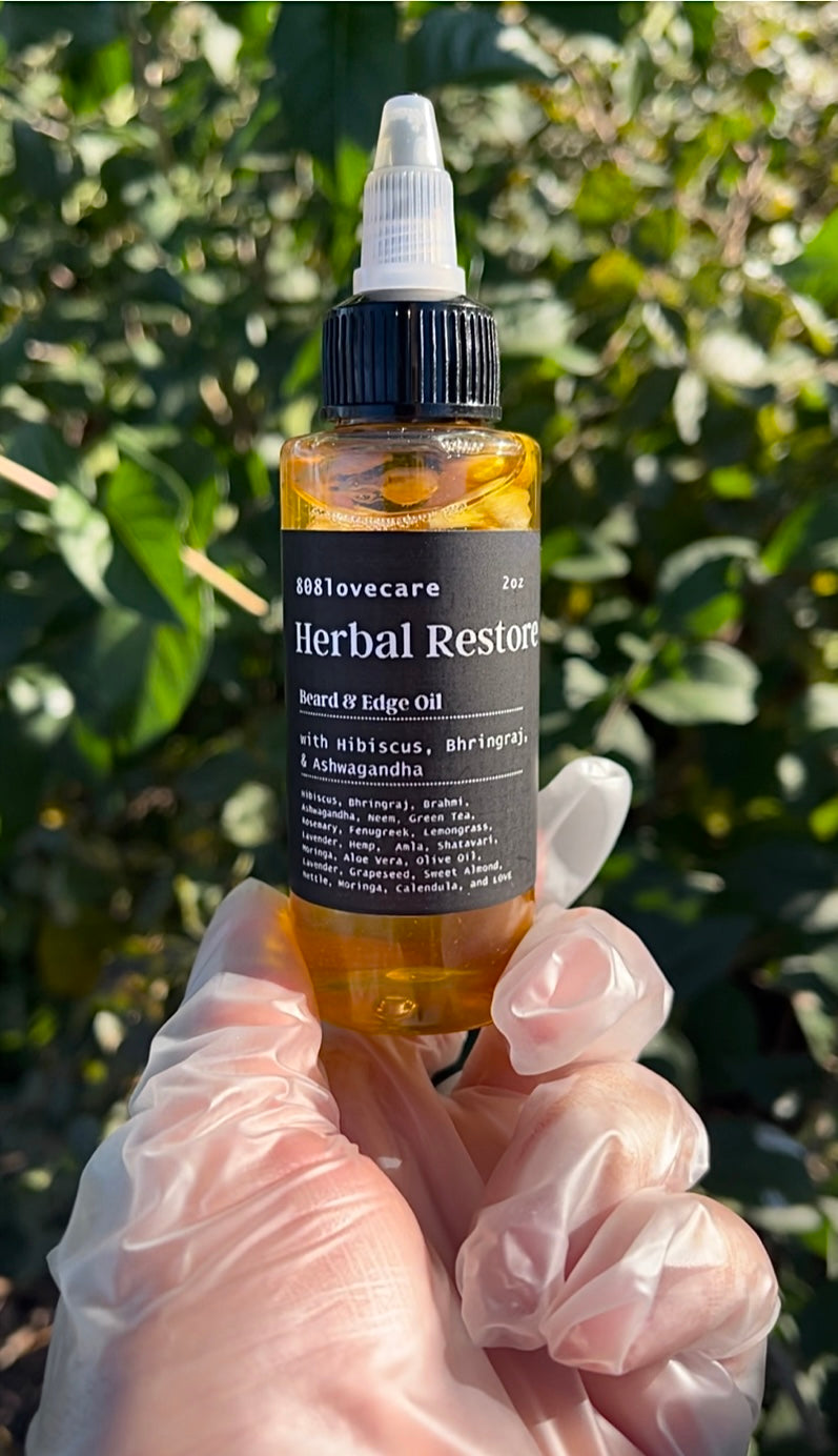 Herbal Restore Beard & Edge Oil